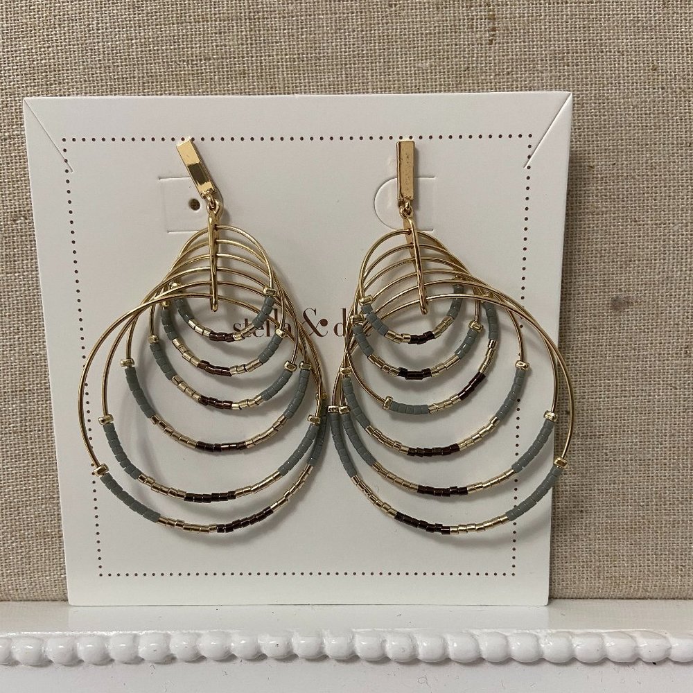 Stella & Dot Prima Chandelier Earrings